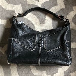 Tod's black leather bag